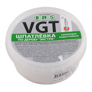 Шпатлевка по дереву водостойкая "Экстра" береза 0,3кг(ВГТ) 