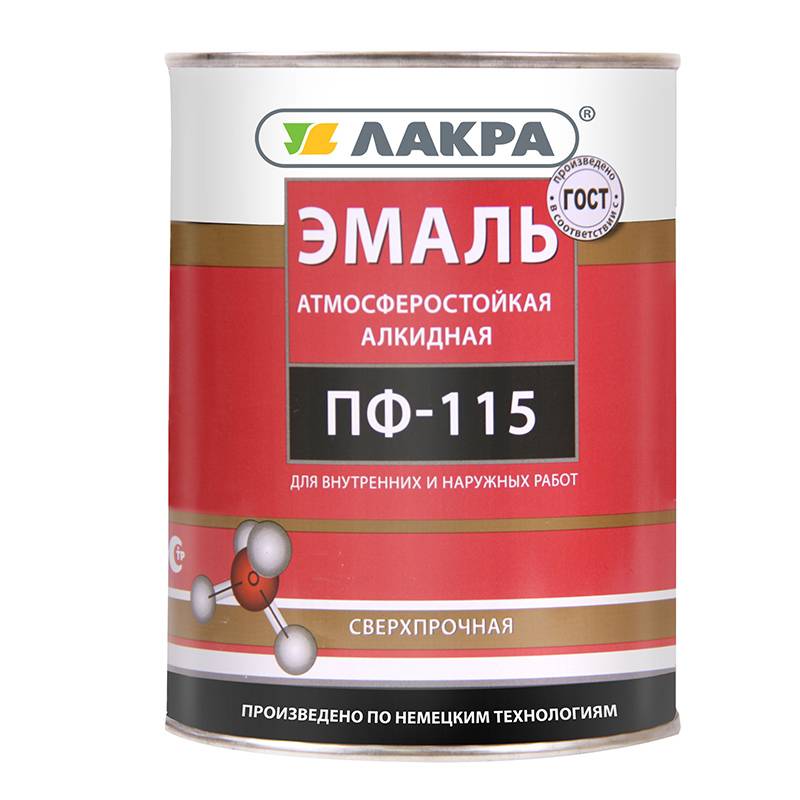 Купить эмаль пф-115 белая 2,8кг лакра  в интернет-магазине "Корд".