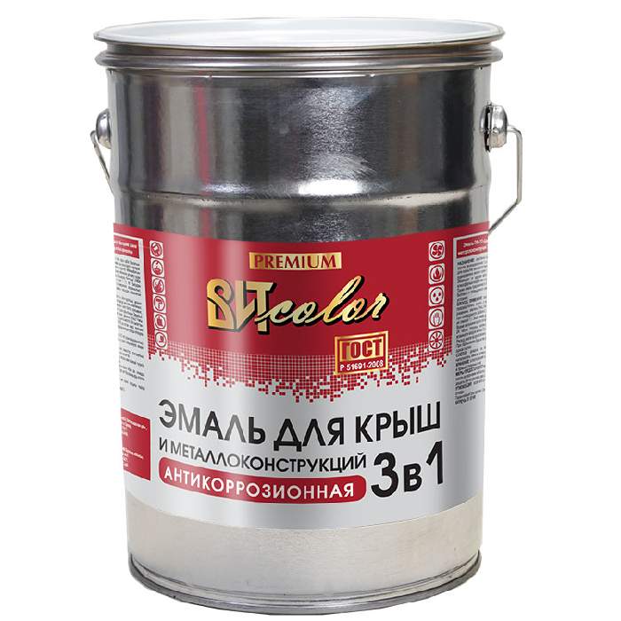 Купить эмаль д/крыш зеленая 20кг вит в интернет-магазине "Корд".