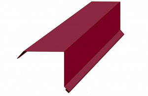 Планка карнизная RAL3005 170х70 2м вишня 
