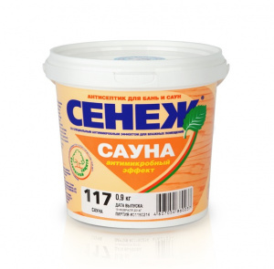 Антисептик Сенеж 117 Сауна 0,9кг 
