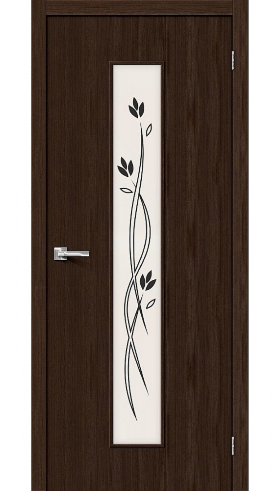 Купить дверь тренд 14 3д wenge etude 200х60 в интернет-магазине "Корд".