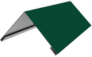 Конек RAL6005 100х100 L-2м. зеленый 