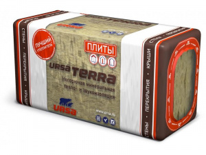 Утеплитель URSA Terra 36 1250-610-100 3,81м2 0,381м3