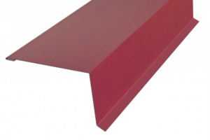 Планка торцевая RAL3005 100х50 2м вишня