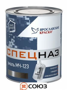 Эмаль ПФ-115 черная 1,8кг Сайвер