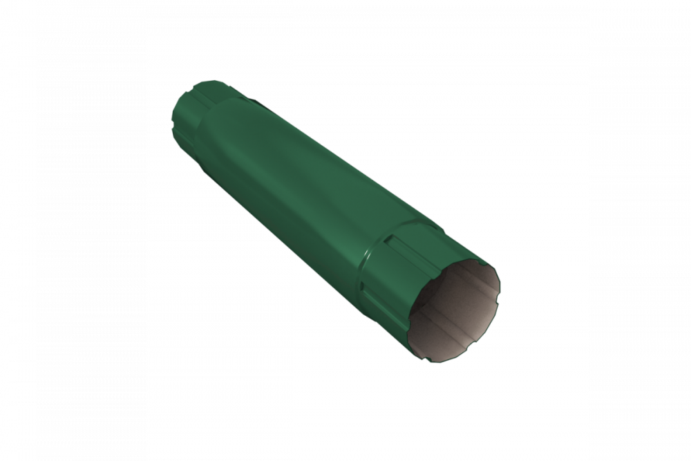 Купить труба водосточная оцинк. d100 l-1,0 ral6005 в интернет-магазине "Корд".