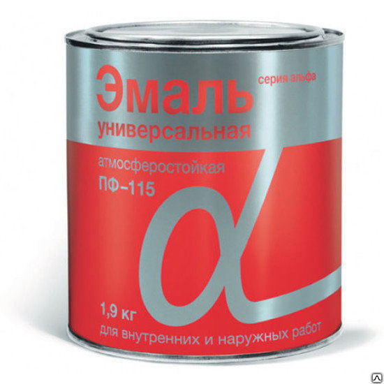 Купить эмаль пф-115 синяя 0,9кг альфа в интернет-магазине "Корд".