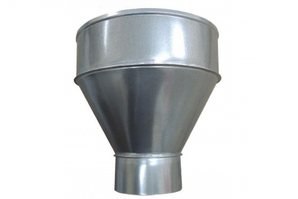 Купить воронка оцинк. d90/250 в интернет-магазине "Корд".