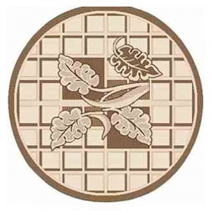 Коврик Эко 1,2х1,2м 7915-01 круг