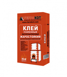 Клей усиленный Терракот жаростойкий 25кг