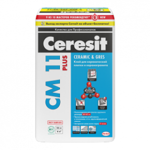 Клей плиточный Ceresit 25кг д/внутр. и наруж СМ11 