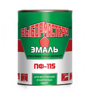 Эмаль ПФ-115 зеленая 2,6кг Skladno