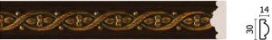 Молдинг 30х14х2,4м 157-2/42