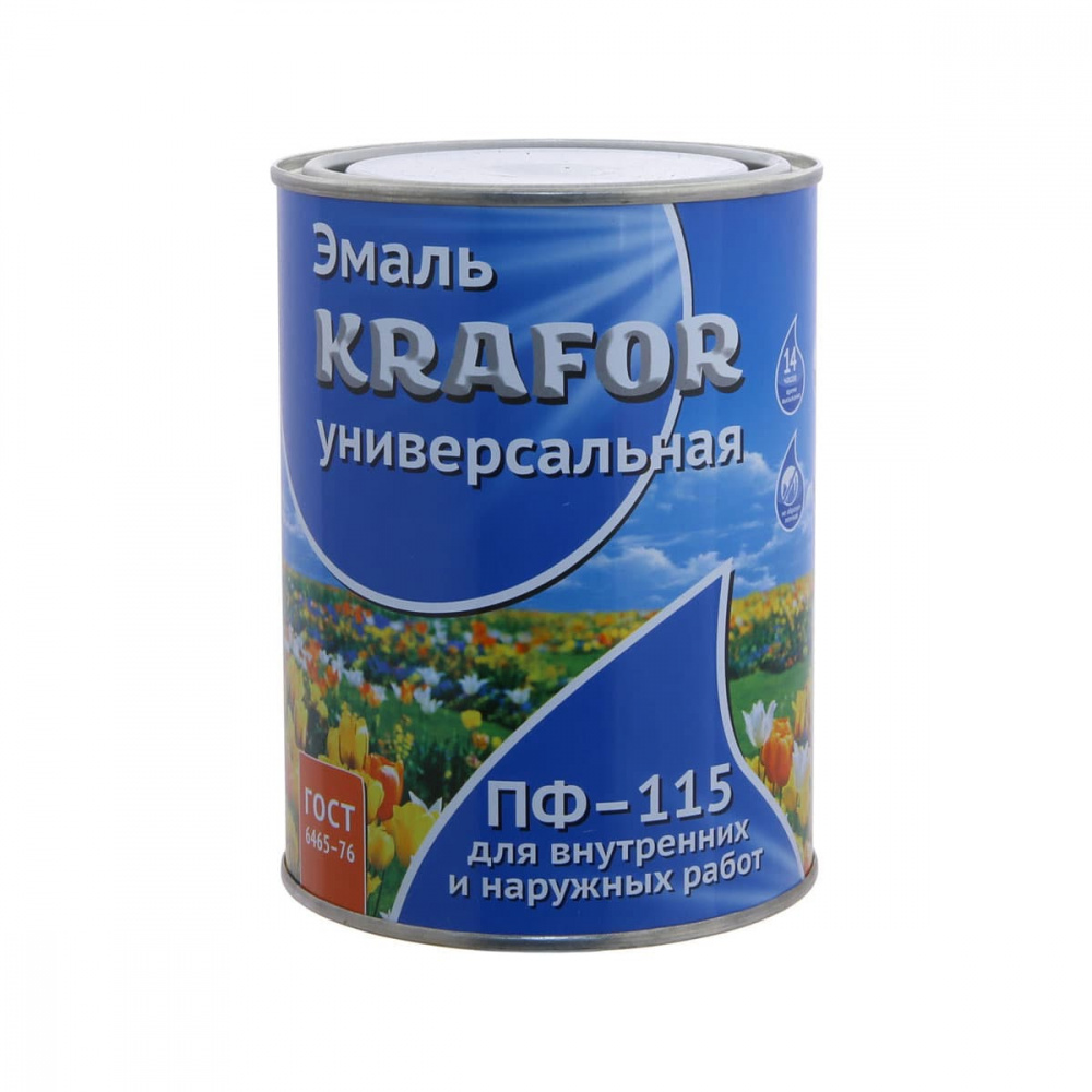 Купить эмаль пф-115 шоколадный 0,8кг крафор в интернет-магазине "Корд".