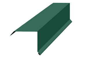 Планка карнизная RAL6005 100х60 2м зеленый