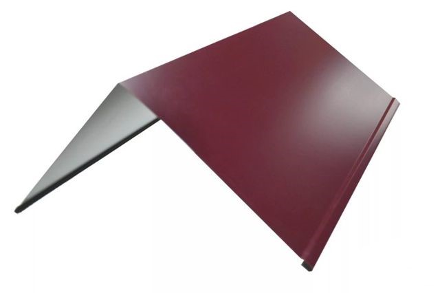 Купить конек ral3005 200х200 l-2м. вишня  в интернет-магазине "Корд".