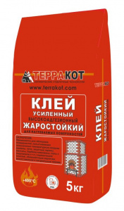 Клей усиленный Терракот жаростойкий 5кг