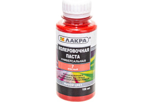 Пигмент паста-колер красный  100гр. Лакра