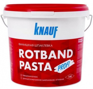 Шпатлевка Ротбанд Профи паста готовая 5кг 
