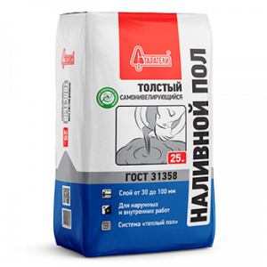 Наливной пол (толст) 25кг. (Старатель) 