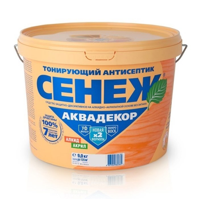 Купить антисептик сенеж 109(орех) 2,5кг  в интернет-магазине "Корд".