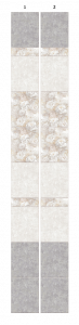 Панель 2,7х0,25х8 Дива бежевая CRYSTAL 